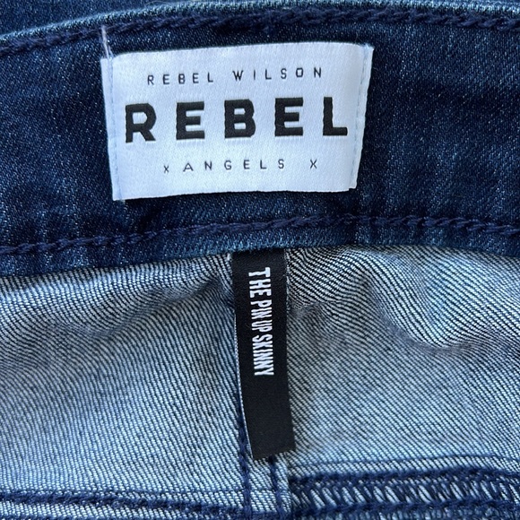 Rebel Wilson x Angels ‘The Pin Up’ Dark Wash Skinny Jeans (size 20W) - Picture 8 of 9